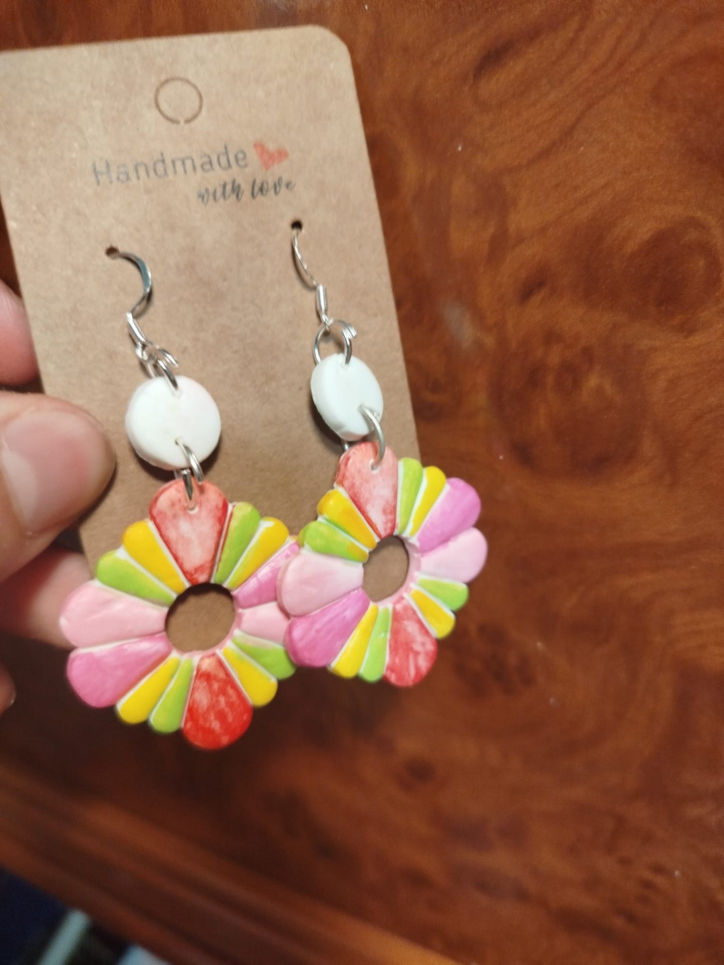 Pendientes Corona de la Diosa del Arcoíris