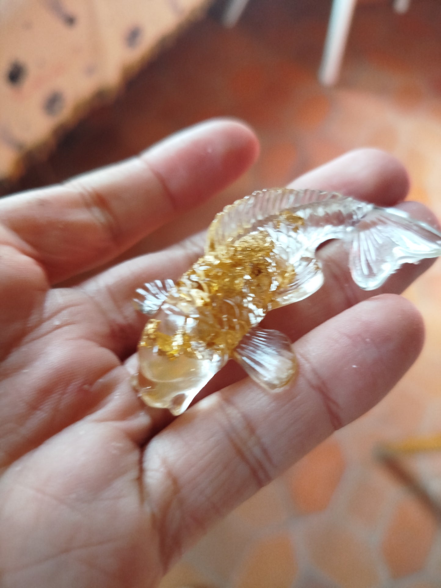 Resina Pez koi